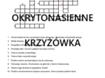 Rośliny okrytonasienne - krzyżówka