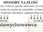 Sposoby na złość