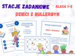 Stacje zadaniowe - Dzieci z Bullerbyn, klasa 1-3