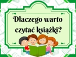 Dlaczego warto czytać książki?