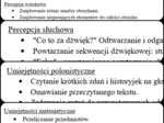 Tematy zajęć - rewalidacja, korekcyjno-kompensacyjnych, dydaktyczno-wyrównawczych