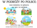 Bezpieczne wakacje - Pakiety wakacyjne: W podróży po Polsce: w górach, nad morzem, na wsi i w mieście