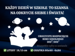 ROZPOCZĘCIE ROKU SZKOLNEGO - DEKORACJA XXL