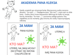 Zestaw - praca z lekturą "Akademia pana Kleksa"
