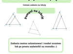 Tales ukryty w trójkątach - gotowe zadania na lekcję :-)