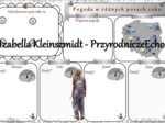 Karta pracy „Pogoda w różnych porach roku.” wykonana w power point do edycji. Przyroda 4, „Pogoda i pory roku” na podstawie wydawnictwa MAC
