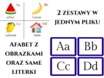 Nauka Literek- Alfabet do druku