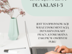 INNOWACJA SPOŁECZNO- EMOCJONALNA DLA KLAS 1-4OPIS/DOKUMENTACJA dla pedagoga, psychologa, wychowawcy