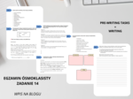 Egzamin Ósmoklasisty - Zadanie 14 - Wpis na blogu - Teens' problems - Pre-writing tasks - Ćwiczenia
