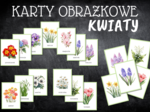 KARTY OBRAZKOWE Z KWIATAMI