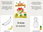 Kolorowanka OWOCE
