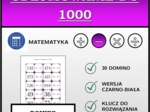 Domino - Odejmowanie do 1000 | matematyka