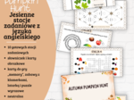Autumn Pumpkin Hunt – Jesienne stacje zadaniowe z języka angielskiego - Escape Room - Dla klas 1-3