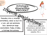 Mitologia słowiańska - projekt