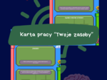 Stwórz Swoją Postać: Moje Zasoby i Wymarzony Zawód (Karty Pracy)