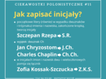 20 ciekawostek polonistycznych – część 1