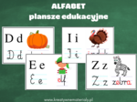 Alfabet - wklejki do zeszytu i plansze