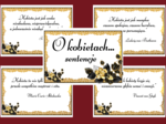 SENTENCJE o kobietach - DZIEŃ KOBIET – gazetka – biblioteka – świetlica – 16 stron – wersja 1