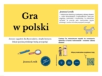 Gra w polski. Zestaw zagadek dla Bystrzaków, dzięki którym lekcje języka  polskiego będą przygodą!