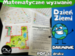 DARMOWE Matematyczne wyzwanie na Dzień Ziemi
