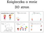 Książeczka o mnie - aż 30 stron - Książeczka do samodzielnego wypełniania