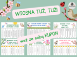 PIERWSZY DZIEŃ WIOSNY - KUPONY - WIOSNA - DOBRE SŁOWO NA WIOSNĘ