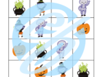 Halloweenowe Sudoku dla Młodszych Uczniów – Dwie Plansze Pełne Zabawy