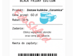 ⭐53 PARAGONY MATEMATYCZNE – BLACK FRIDAY EDITION (różne poziomy trudności / podwójne rabaty/ zamiast kartkówki)