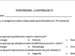 Powtórzenie - Z historią na Ty