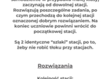 Stacje zadaniowe - liczby całkowite