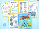 Książka edukacyjna dla dzieci „Przygody Kropli Wody”