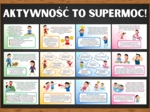 AKTYWNOŚĆ TO SUPERMOC! - materiał edukacyjny promujący zdrowy styl życia