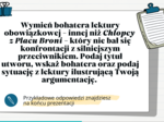 Chłopcy z Placu Broni - zadania E8
