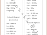 Zakładki matematyczne - jednostki