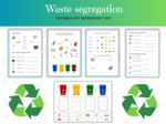 Waste Segregation: Zestaw Kart Pracy Uczących Segregacji Śmieci w Kontekście CLIL i Edukacji Przyrodniczej na Dzień Ziemi, Earth Day