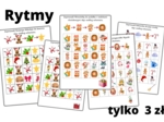 Rytmy - zimowe -4 elementowe - 5 kart