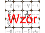 Domino - Arytmetyka dodatnich i ujemnych ułamków | matematyka