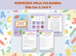 FOOD & LIKES! MEGA Karta Pracy – Kids Can 3, Unit 4 + Grywalizacja