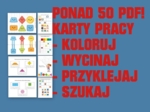 Karty Pracy – Kształty | Edukacja Przedszkolna | Do Druku