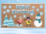 ❄️ DEKORACJA NA GAZETKĘ - FERIE ZIMOWE XXL ❄️
