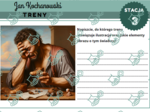 Treny I,V,VII,VIII Jana Kochanowskiego - stacje zadaniowe