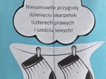 Lapbook – „Niesamowite przygody dziesięciu skarpetek” + test ze znajomości lektury + kod QR do testu