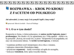 Rozprawka - schemat dla uczniów klas 7-8