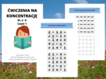 Ćwiczenia na koncentrację kl. 4 – 6 cz. 1