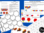 Matematyka o mnie – Poznajmy się – Math & Art Projekt: Hexaflexagon – DARMOWY
