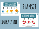 PLANSZE EDUKACYJNE - DODAWANIE I ODEJMOWANIE
