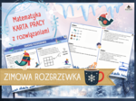 ZIMOWA ROZGRZEWKA MATEMATYCZNA – zadania logiczne i obliczeniowe dla klas 7–8 (ferie, powtórka)