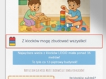 Karty obrazkowe – „Co robić, gdy pada deszcz?” (puzzle, układanki, klocki, lepienie z plasteliny).