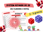 System rzymski do 20 - gra planszowa z kostką