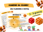 Kamienie na szaniec - gra planszowa z kostką